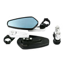 Universal Motorcycle Rear View Mirrors CNC Aluminum Sideview Mirrors for