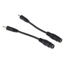 2 Pieces DC 5.5x2.1mm To 3.5x1.35mm Charger Cable For CCTV Surveillance Camera