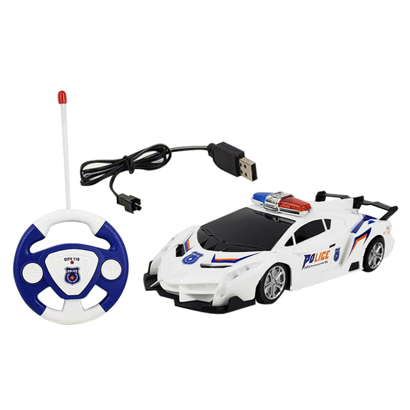 1/22 RC Drift Car Exotic Kids Remote Control Police Sports Cars Cop Chase