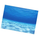Aquarium Background Poster   Tank Backdrop Adhesive Underwater Decor 61x30cm