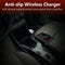 Qi Car Wireless Charger Charging Pad Dock Station Silicone Phone Holder Stand