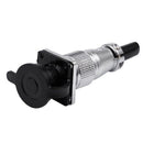 4-Pin Waterproof Electrical Deck Plug Circular Connector AC 250V 15A