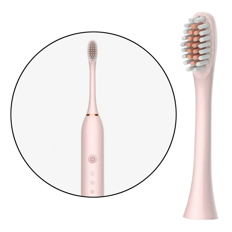 Premium Universal Sonic Toothbrush Heads for X-3 Electric Toothbrushes Pink