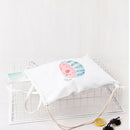Women's Package Canvas Shoulders Bundle Sports Bag Drawstring Backpack Casu E9G2