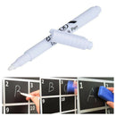 10PC Liquid Chalk Pen Marker For Glass Windows Chalkboard Blackboard white