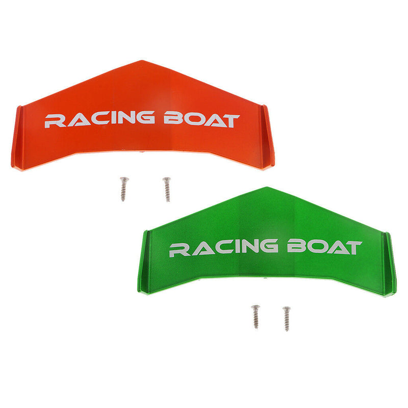 2.4G RC Racing Boat Tail Wing Empennage w/Screws Kits for FT009-5 Green