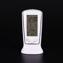LED Digital Table Alarm Clock with Backlight Electronic Calendar Thermometer3C