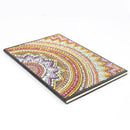 DIY Mandala Special Shaped Diamond Painting 50 Pages Sketchbook A5 Notebook