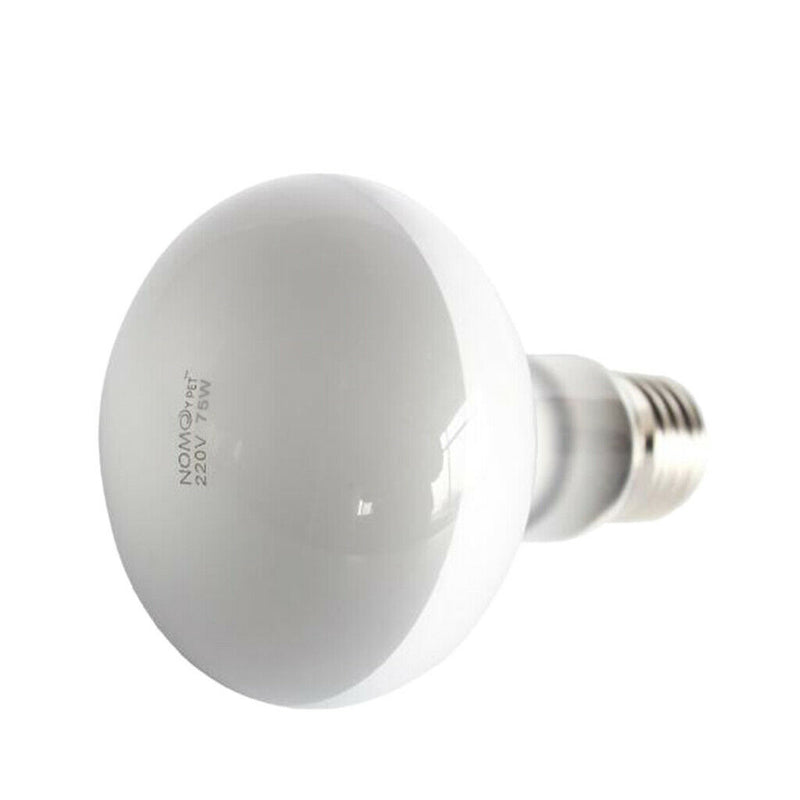 2 pcs 50/75W Day Light Basking Heat Spot Lamp Bulb Heater Animal Reptile
