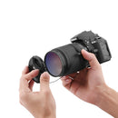 Front Camera Lens Cover Cap Anti-lost Rope Cord String for SLR Nikon Canon Sony