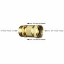 4Pcs Garden Water Hose Pipe Fitting Tap Male Faucet Connectors, Garden Hose U6L7