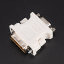 DVI-D Digital Dual Link Male 24+1 to VGA Female Adapter Computer Monitor  Z
