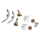 Durable 2 Set Trumpet Water Key Valve Springs Screws Brass Instrument Parts