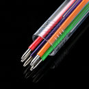 6 In 1 Multi Colour Ballpoint Pen Retractable Click Novelty Student Stationery//