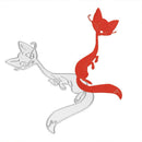Fox DIY Metal Cutting Dies Stencil Scrapbook Embossing Die Cut Paper Card A