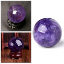 1pc Natural dreamy amethyst ball 45mm~48mm quartz crystal sphere reiki healing