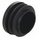 21.5mm x 35mm Black Plastic Blanking End Caps Round Tube Insert Bung 4 Pcs T1R1