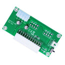 1X(Pc Desktop Atx Dual Psu 24 Pin Power Supply Sync Extender Cable Board