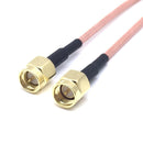 6.5inch RG316 SMA Male to SMA Male Plug RF Pigtail Coax Jumper Cable 16.5cm