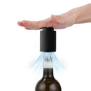 ABS Black Wine Bottle Stopper Vacuum & Time Scale Record Wine Corks,Safe & High