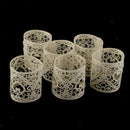 30pcs Heart Tea Light Candle Holders Flameless Candles Wrap Gift for Wedding