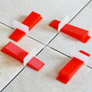 2X(200 Pcs. Leveling Clamps Set Floor Tile Set Spacer Tool for Laying Tiles