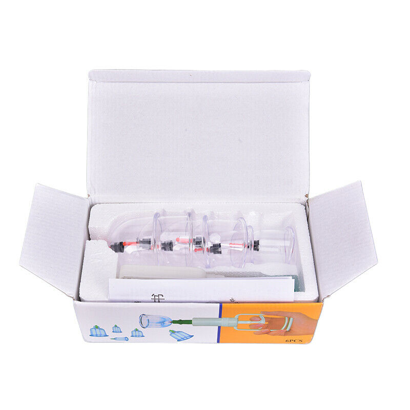 1Set Massager Cans Vacuum Cupping Set Thicker Magnetic Aspirating Cup Cans  BX