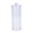 Cosmetic Makeup Case Clear Q-tip Storage Holder Cotton Pad Swab Organizer Box 3C