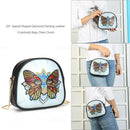 DIY Special Shaped Diamond Painting Leather Crossbody Bag Chain Clutch Gift