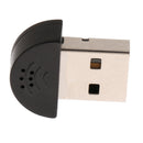 USB Plug Small Mini Desktop Audio Speech Recording Microphone Mic for Laptop