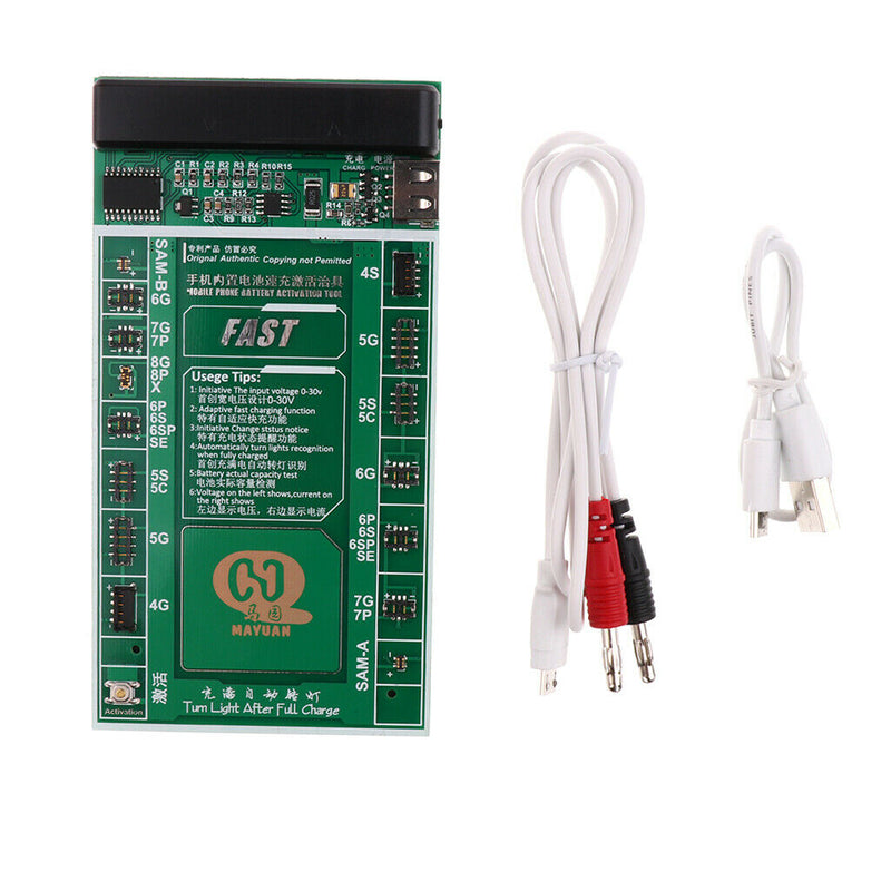 1 Piece Of Activation Plate Battery Charger Works With  X 8 8plus 7 7plus 6 6s 5