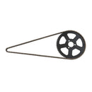 68T Rear Chain Sprocket + 25H Roller Chain 68 Links for 49cc Pocket Bike ATV