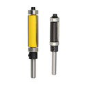 1/4" Shank Top &Bottom Bearing Flush Trim Router Bit For Woodworking 25+38mm