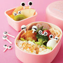 Cute 10x Eye Mini Food Fruit Picks Baby Kid Forks Bento Lunch Box Tool Tableware