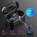 TW80 TWS Wireless Bluetooth Touch Control Earphone w/LED Display Charge Box