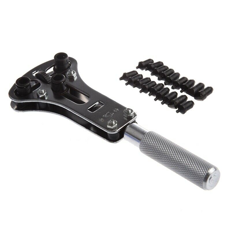 Brand new professional watch tool set with wooden box and essays I8V2