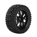 4pcs Rubber Tire On Road RC Racing Car Wheel for 1/10 Hsp Redcat RC Crawler