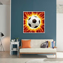 DIY Diamond Painting Kit Full Round Drill 5D Shining Football Drawing Craft