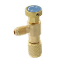 R22 & R410 Refrigeration Ball Valve Adapter  Safety Valve Connector