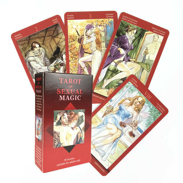 Tarot of Sexual Magic Tarot Cards Table Board Game Cards Playing Card  PartS Hn