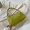 Nylon Casual Women Handbag Female Solid Underarm Shoulder Bag (Army Green)