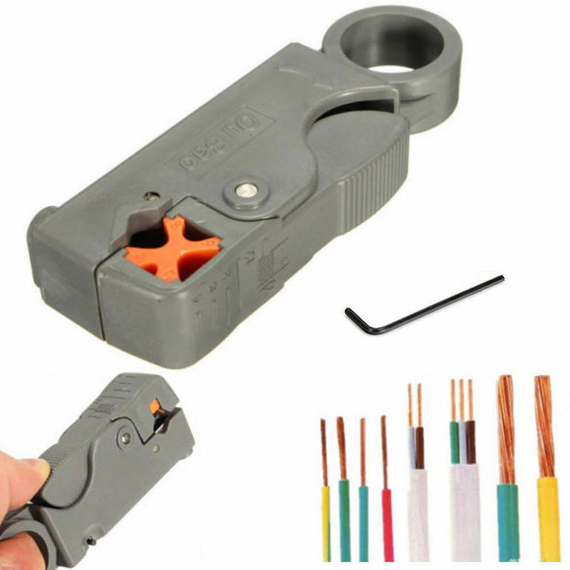 Automatic Self-crimper Stripping Cutter Adjust Cable Wire Stripper Terminal Tool