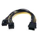 8Pin Port to Dual 8Pin Port Splitter Power Supply Cable for Graphic Cards