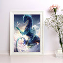 5D DIY Full Drill Diamond Painting Novelty Dragon Cross Stitch Kit (W0203)