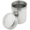 (Set of 2) Dredge Shakers 10 oz, Stainless Steel Spice Shakers Baking/Cooki A6V1