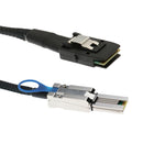 Premium Mini SAS 26P SFF-8088 to Mini SAS 36P SFF-8087 Adapter Cable 0.5M