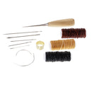 12x Leather Craft DIY Tools Kit Hand Sewing Needles Upholstery Carpet Canvas
