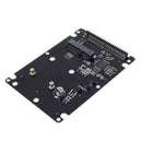 Mini SATA mSATA SSD Hard Disk to 44Pin IDE Adapter with Enclosure Case 2.5" HDD