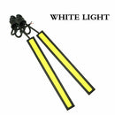 1 PAIR 12V LED DRL DAYTIME RUNNING LIGHTS FOG COB CAR WHITE DAY LAMP DRIVIN S0L8