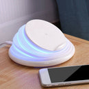 S18 10W Fast Wireless Charger With Night Light Foldable Matte Wireless ChargA8M3